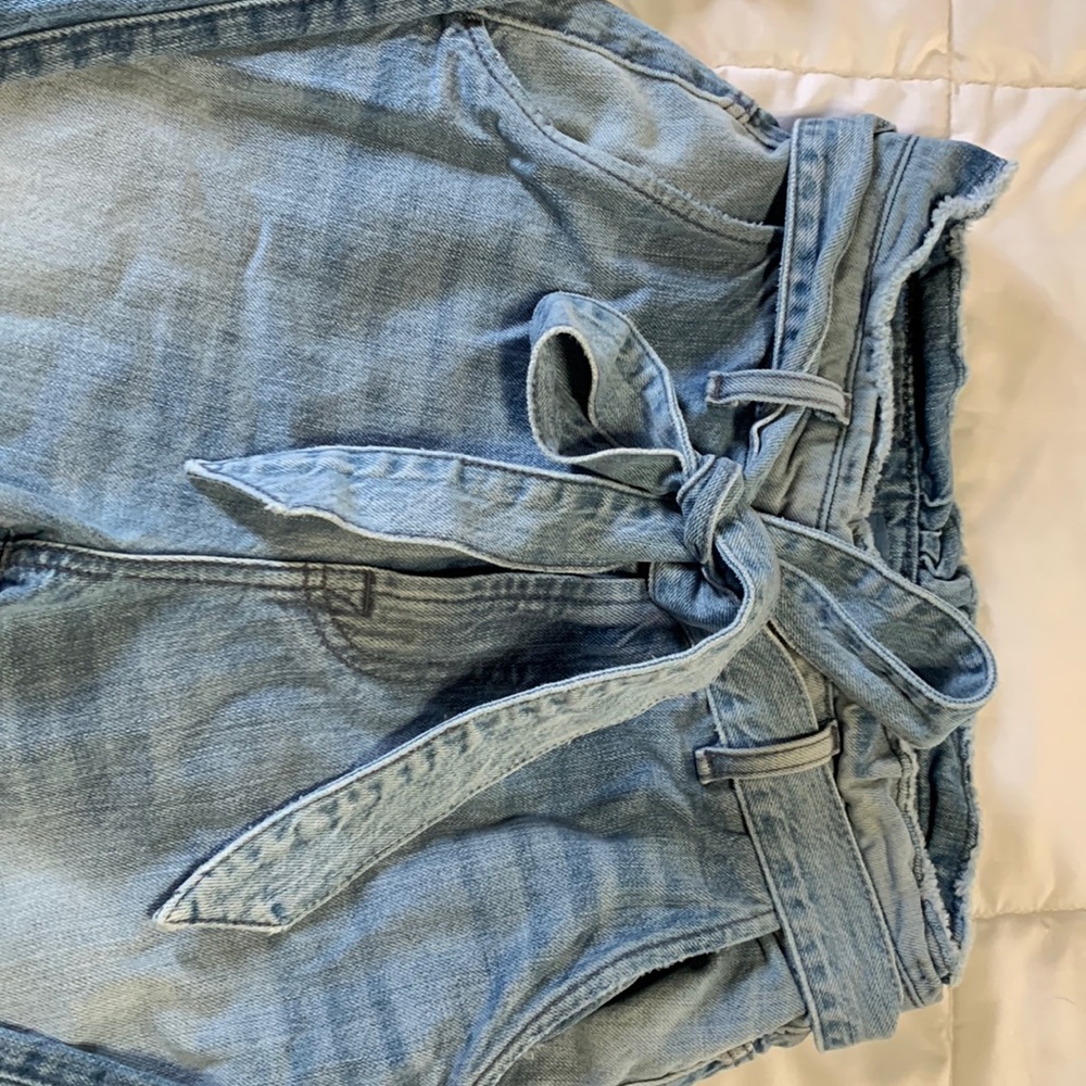 7 for all mankind, size 24, paper bag jeans